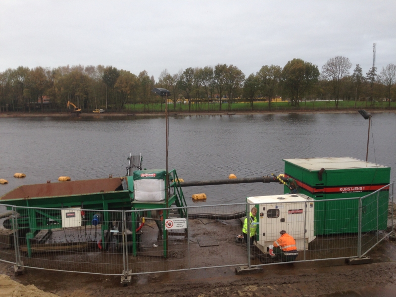 Bestrijding van blauwalg door gerichte bodemafdekking